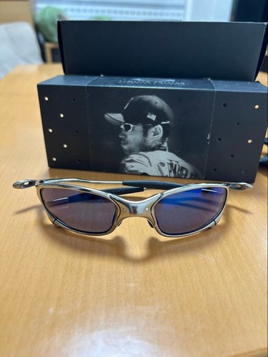 OAKLEY Juliet ICHIRO 51 Signature Polished Frame Blue… - Gem