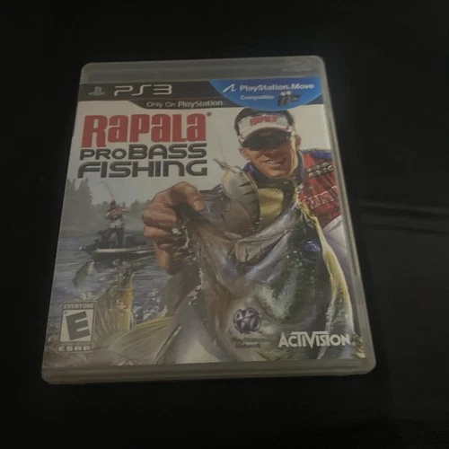 Rapala Pro Bass Fishing 2010 Sony PlayStation 3 Case and Manuel PS3