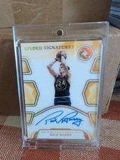 2018-19 Panini Opulence Rick Barry Gilded Signatures Auto /79 Warriors
