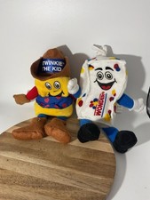 Twinkie The Kid And Buddy The Fresh Guy 9,5” Par de gorro de peluche 1998 (bañera)