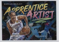 2019 Panini Court Kings Apprentice Artists Sapphire 24/25 Darius Bazley #30 1t2s
