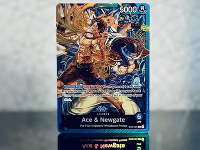 #ad Ace amp; Newgate ST22 001 Leader Starter Deck 22 One Piece TCG English $2.50