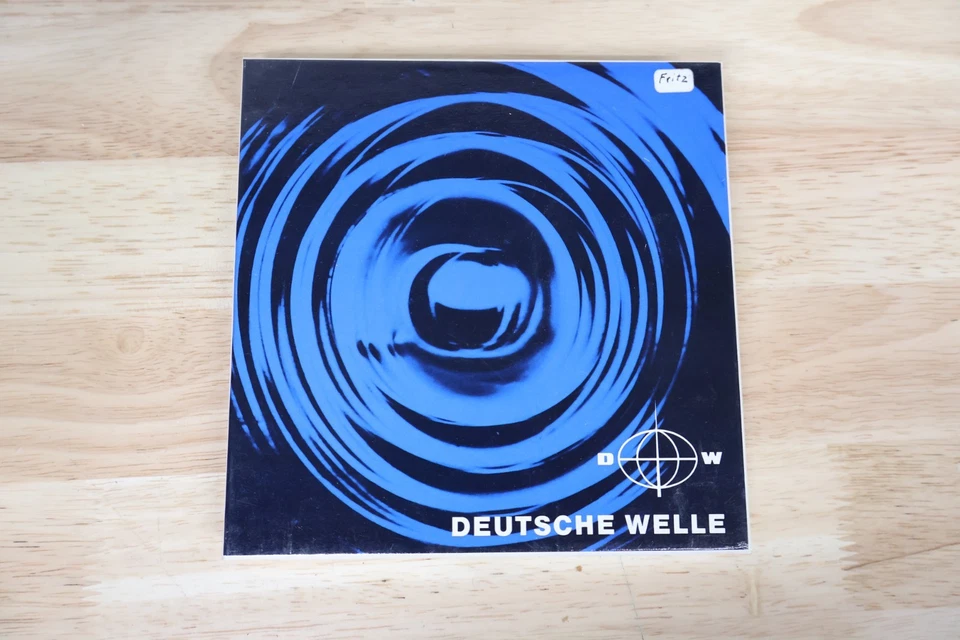 Used Vintage Lot Of x8 Deutsche Welle 6" / 200' Clear Plastic Empty Audio Tapes - Image 2 of 4