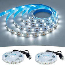 Usb Led Strip Light 5v 2835 Smd Tv Backlight Flexible Tape Light Warmcool White Usb Led Strip Light 5v 2835 Smd Tv Backlight Flexible Tape Light Warmcool White