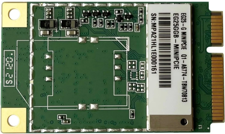 Quectel EG25-G Mini PCIe 4G Mobile Broadband Card mit Antennen