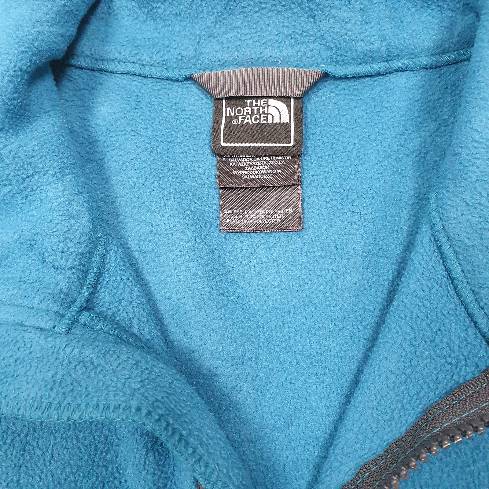 THE NORTH FACE Full Zip Polyester Fleece Jumper Mens S image 2