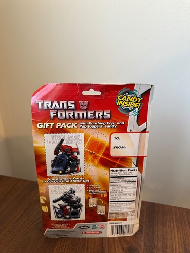 Transformers Optimus Prime Gift Pack Punching Pop Candy Figure 2007 New P1 - Picture 3 of 3
