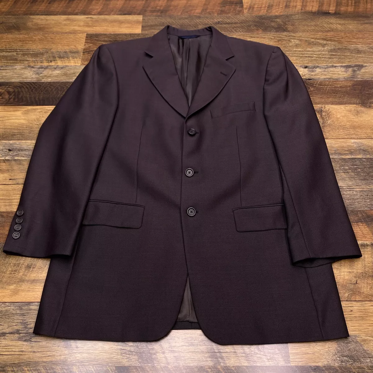 Burberry Men's Wool Suit Jacket