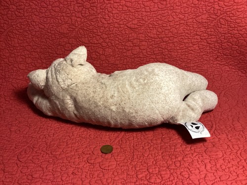 15 Zoll Cuddly Quarry Critters 2003 Second Nature hellbraun Süßigkeiten Katze Plüschtier Stofftier - Bild 2 von 4