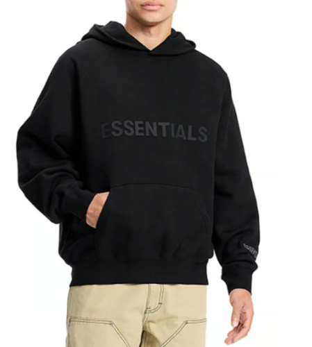 Essentials Fear of God Hoodie Long Sleeve Black Men Size Medium - Picture 2 of 2