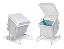 Zirc Dental 29R610 E-Z Storage Tub System Clear Lid 5.25" X 4.25" X 4.75"