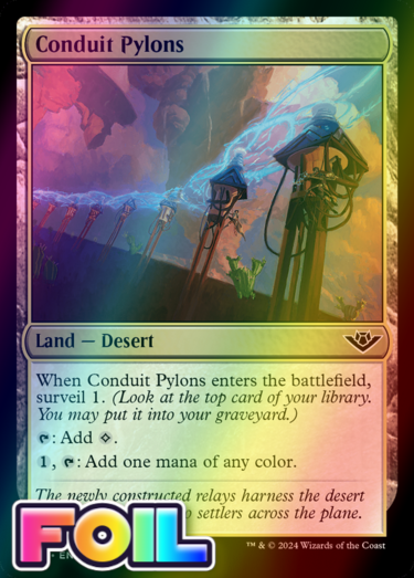 x1 Conduit Pylons OTJ MTG 254 FOIL COMMON M/NM 1x | eBay
