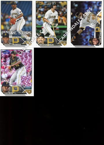 2023 Topps Series 1 & 2 Complete Team Set – PIRATES (22 cards) Hayes, McCutchen - 第 3/3 張圖片