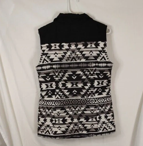 Chaleco suroeste azteca Montana Co. para mujer talla pequeña Foto 3 de 4