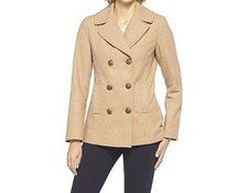 Merona Women's Double Breasted Wool Blend Peacoat Jacket - Asst Color & Sizes