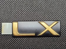 Gold Plated Oem 1990-1993 Honda Accord Lx Emblem Rear Trunk Badge. Used