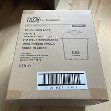 Tasty by Cuisinart Ice Cream Maker, Blue ICM100T 2019