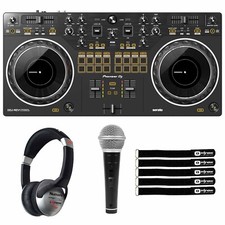 Pioneer DJ DDJ-REV1 Scratch Style 2-Channel Serato DJ Lite Controller w Mic