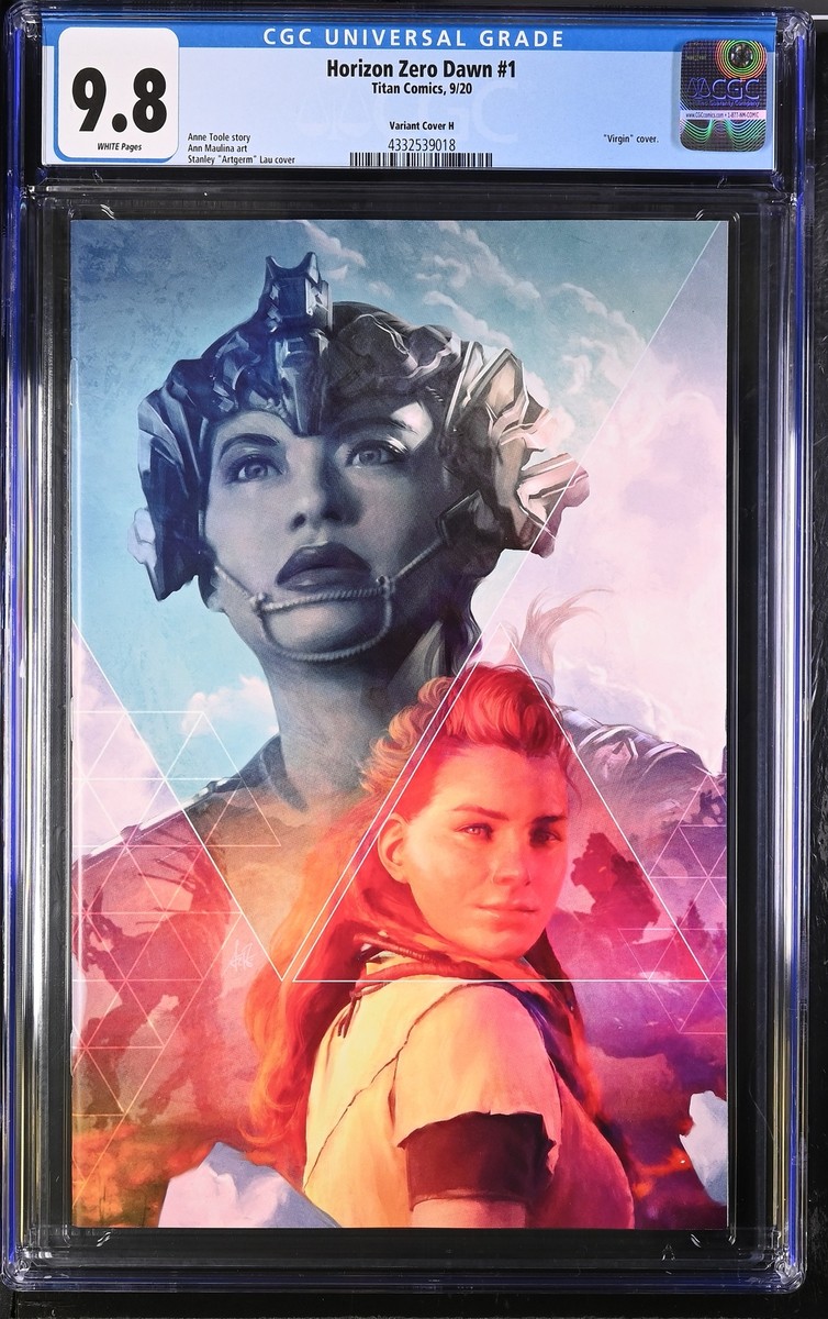Horizon Zero Dawn 1 CGC 9.8 Artgerm Virgin Variant Cover | eBay