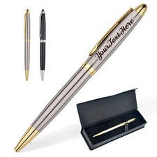 Personalised Engraved Ballpoint Pen Any Name / Text Birthday Graduation Gift
