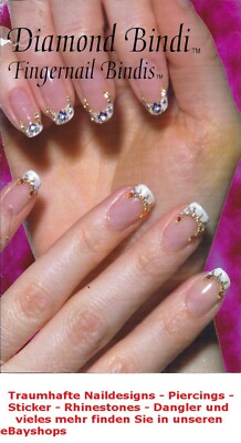 17 x 3D Naildesigns Nagelschmuck Sticker viele verschiedene Top Designs B224
