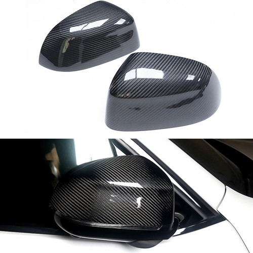 Carbon Fiber Wing Mirror Covers Replacement for BMW X3 G01 X4 G02 X5