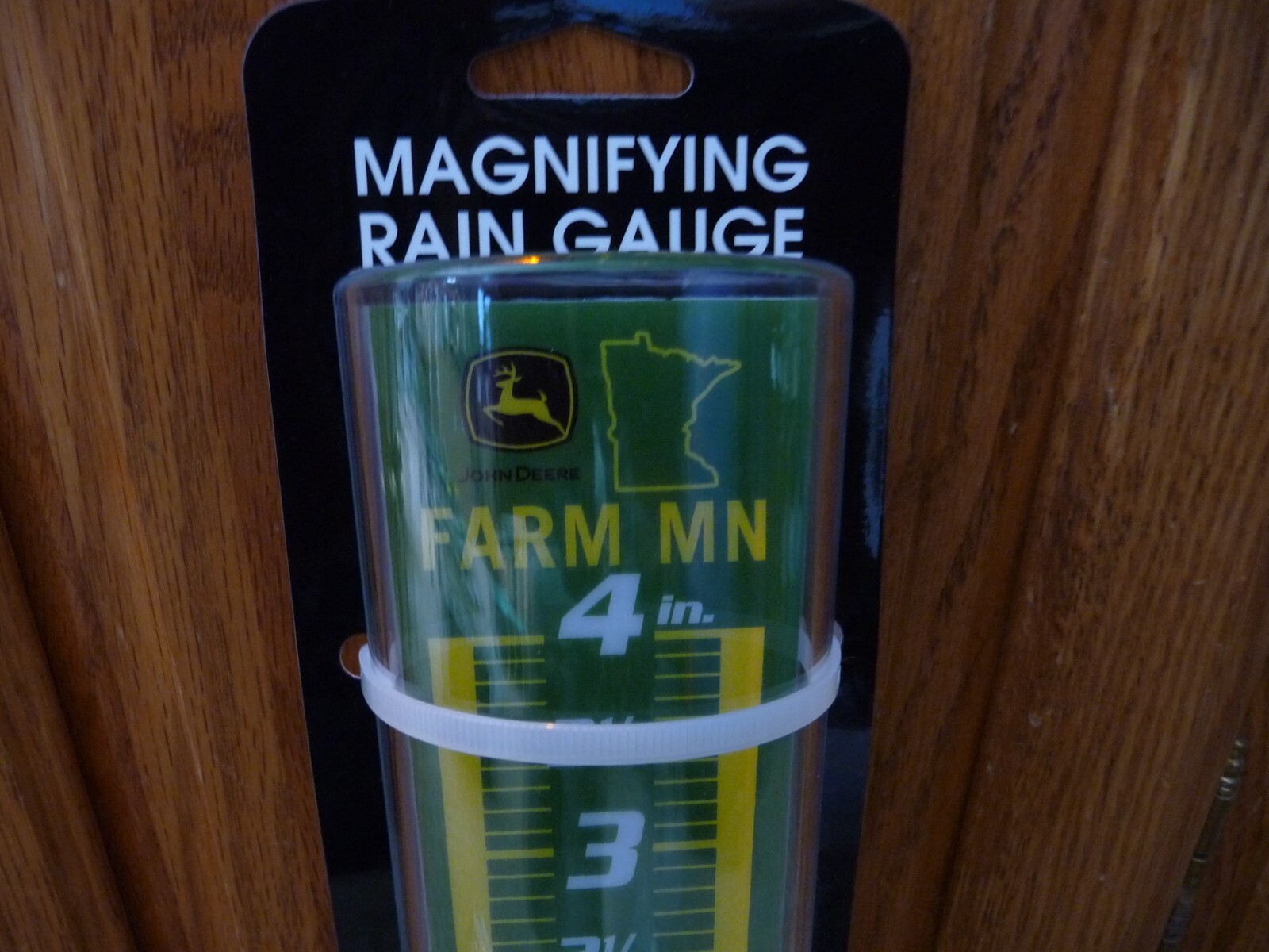 John Deere Rain Gauge Black Logo Farm Minnesota eBay