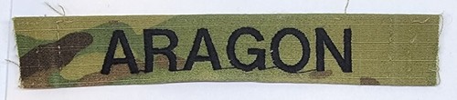 Used Name Tapes (Multicam/OCP/ACU/OD/Tan/USMC) *mocinc.1982*