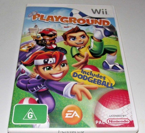 EA Playground Nintendo Wii Game Quite Scratched Untested. for sale