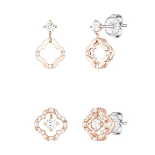 J.ESTINA CLOVIA DUELLO Necklace Earring Set J0-0823 K-Beauty - Picture 4 of 6