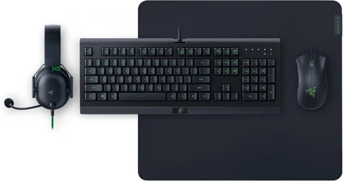 Razer Bundle Power UP V2 CYNOSA LITE GIGANTUS V2 DEATHADDER Essential BLACKSHARK