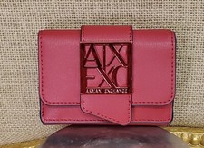 Armani Exchange Red Wallet