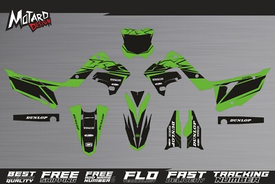 Graphics Kit POLISPORT RESTYLE for Kawasaki KX 250 2003 - 2006 2007 2008 Decals