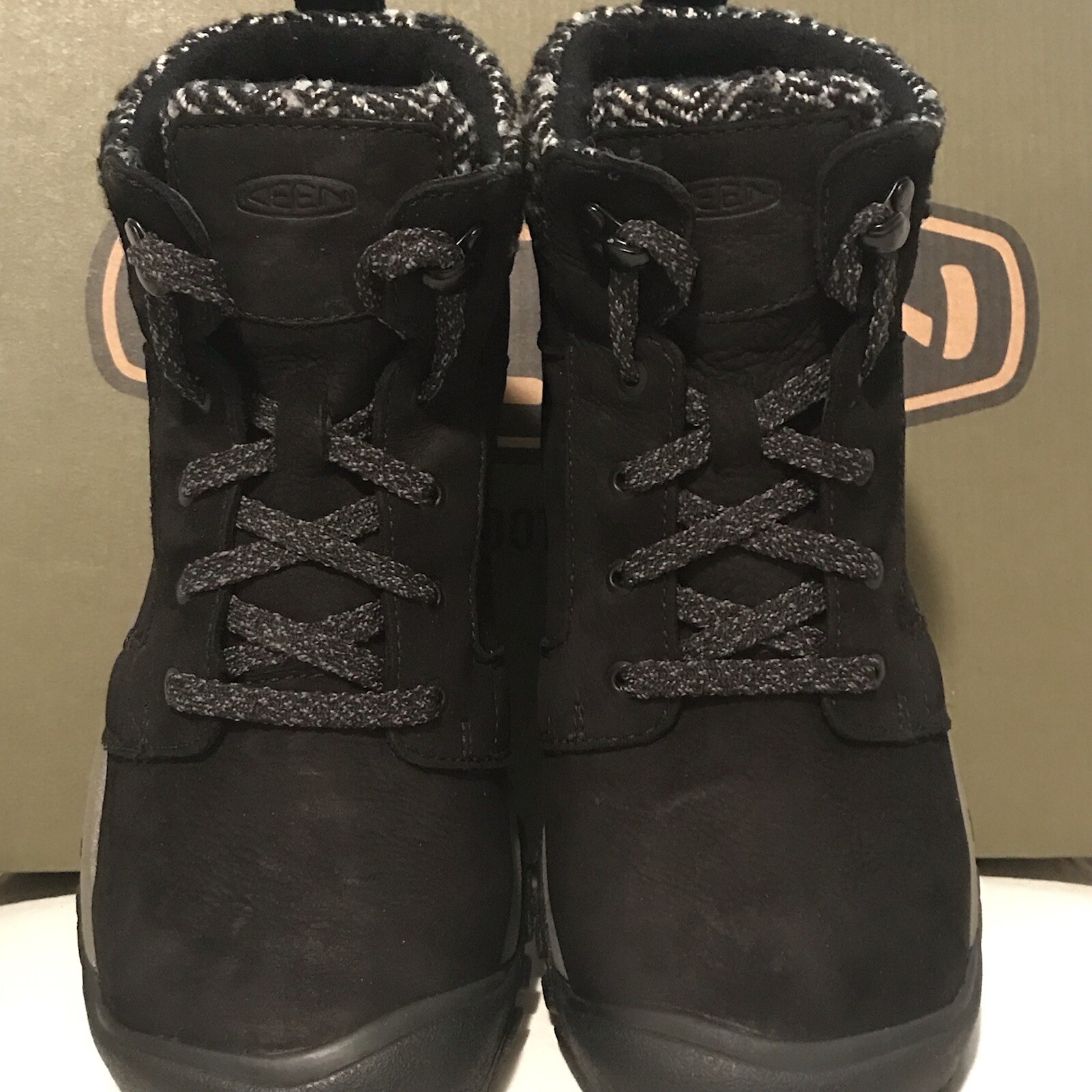 Stivali da neve invernali impermeabili NUOVI KEEN donna taglia 7 M KACI II (2) 1025452 neri