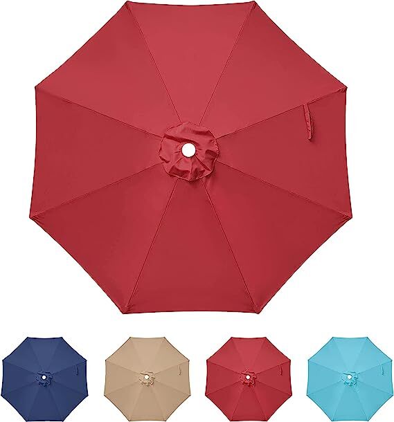 cheap patio table umbrellas Amazon.com : SUPERJARE 13FT Outdoor Patio Umbrella with Base Included,  Double Sided Pool Umbrellas with Fade Resistant Canopy, Large Table Umbrella  for Deck, Market, Backyard