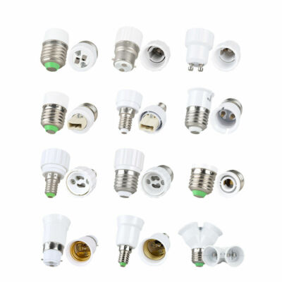 B22/E14/E27/E12/E17/GU10/G9 Lampensockel Adapter Konverter Halter für LED Licht