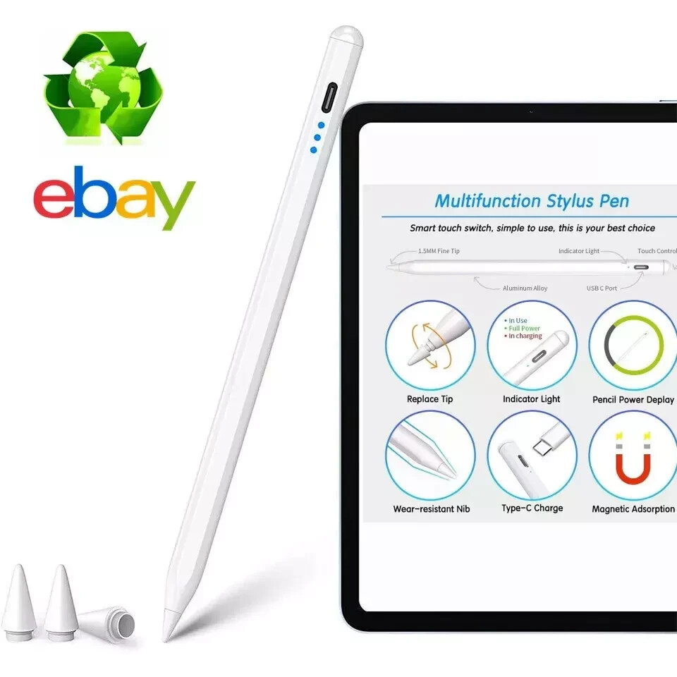 NEW For Apple Pencil 1st Generation Pen Stylus For Ipad 6th 7th