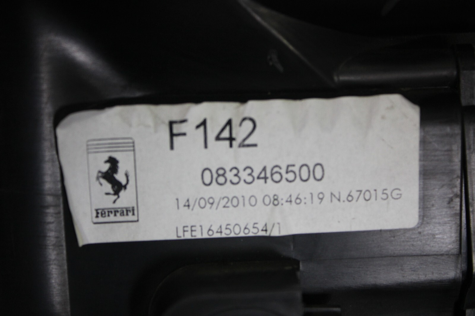 Ferrari 458 Italia, A/C Evaporator, No Blower Motor or Module Used, P/N 82797700