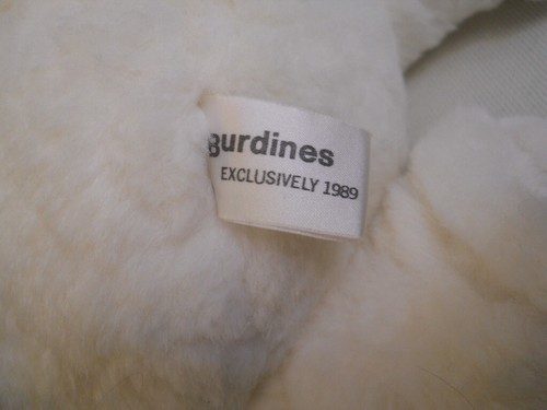 Burdines Vintage 1989 Florida Beach Club plush Bear Patrol 15" white Bear A 27 - Picture 4 of 4