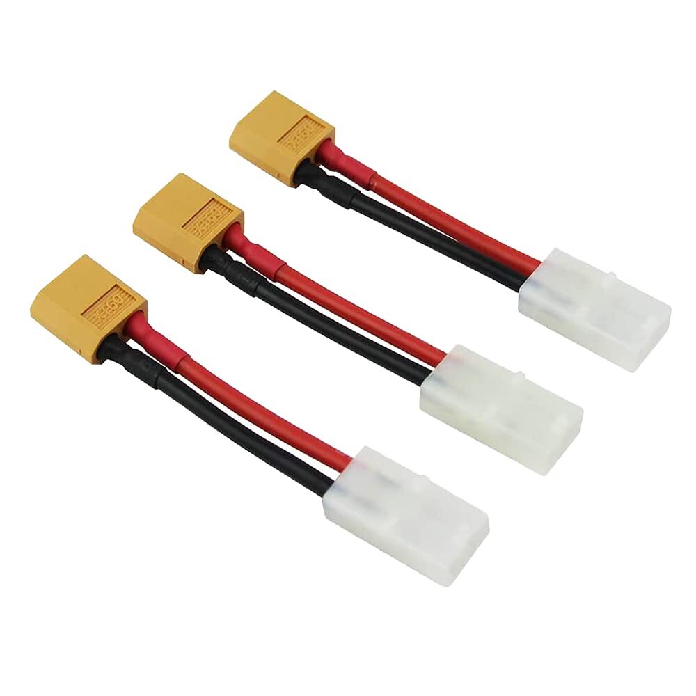 2 Paar XT30 Auf XT60 Adapter – Für RC-Drohnen, Auto-Batterien & Ladegeräte