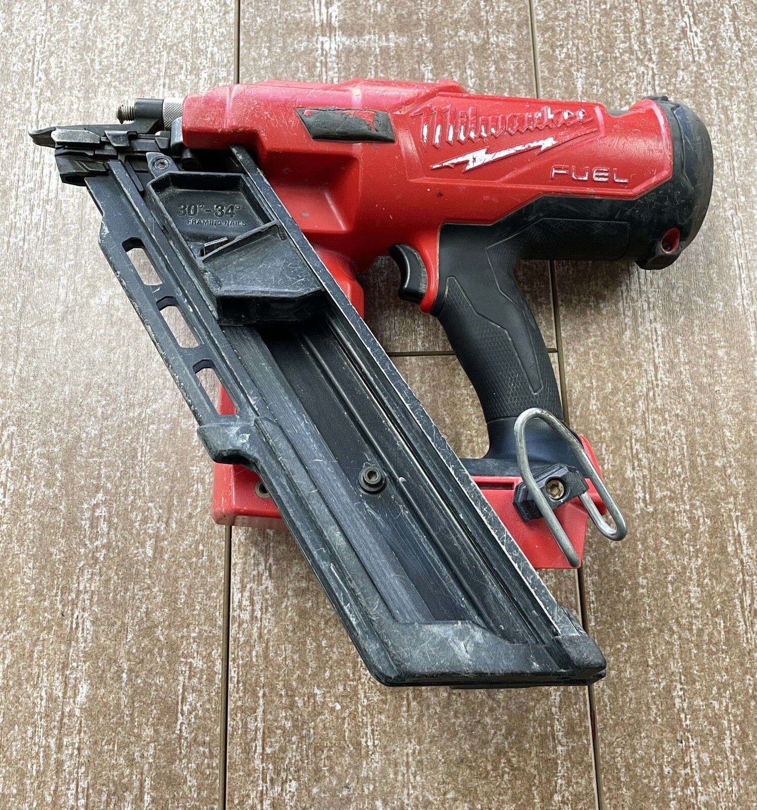 Milwaukee 274520 M18 30° Framing Nailer For Parts / Not Working eBay