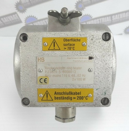 HARTMANN & BRAUN P23029-5-8008813 / 8018411 Ring Heater - 115V Power Supply - Picture 11 of 11