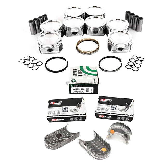 Conjunto completo de rolamentos de pistão de junta compatível com 00-04 Ford E150 F150 Expedition SOHC 16V - Imagem 3 de 4