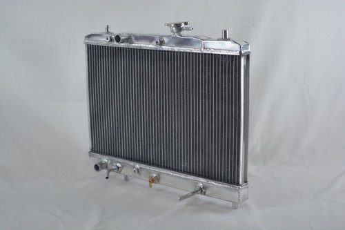 For SUBARU JUSTY GL L3 1.2L 1989-1994 90 91 92 93 AT Aluminum Radiator - Picture 3 of 9