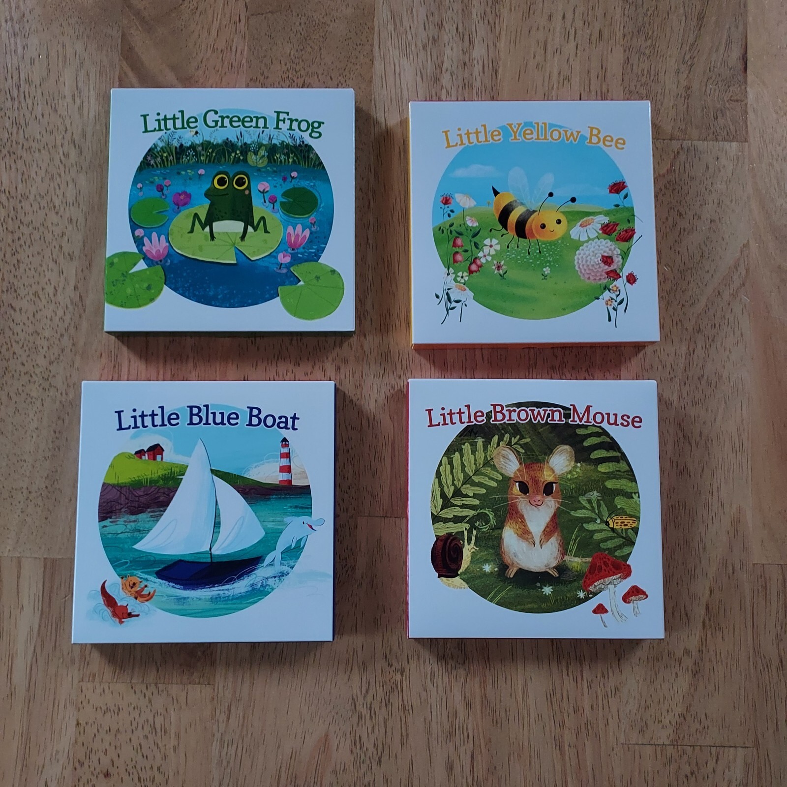 McDonalds 2024 Happy Meal 4 Lift-a-Flap Board Books Brand New Set  