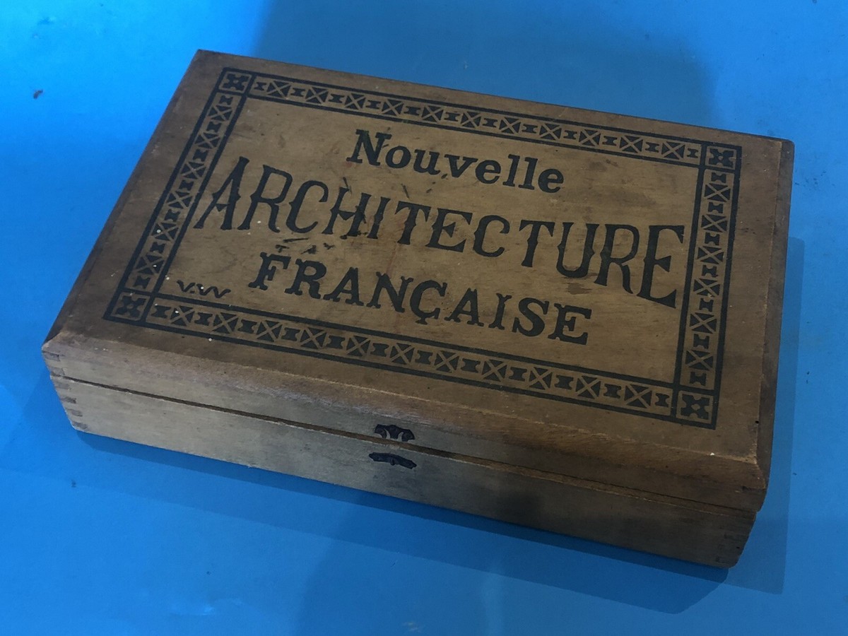 Coffret Jeu De Construction En Bois – Nouvelle Architecture Française
