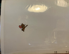 RARO! JERRY - Ratón Original ANIMACIÓN CEL Hanna Barbera THE TOM & JERRY SHOW J11
