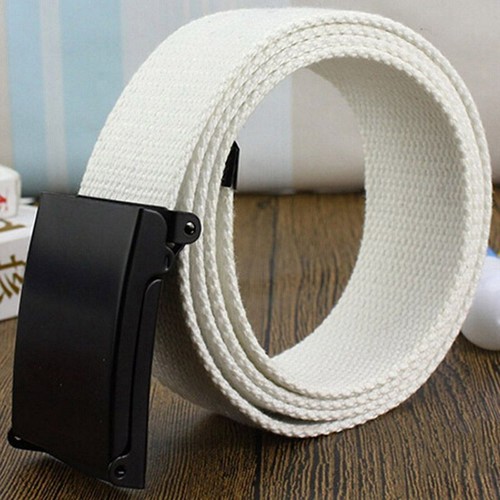 Colorful Nylon Adjustable Buckle Belts Women Casual Garments Apparel Waist Belt - Picture 14 of 38