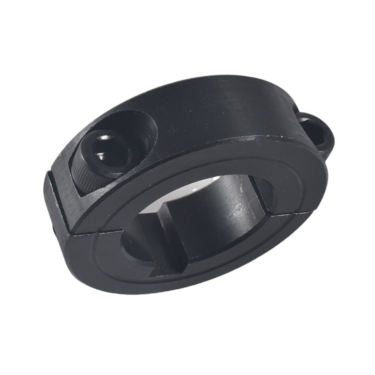 4 PK 1" Lock Clamp Go Kart Axle Bearing Collars Sprocket Hub Black eBay