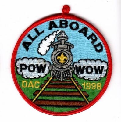 1998 DAC DAC Pow Wow All Aboard RED Bdr. [PW467]